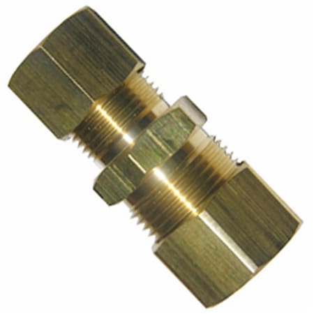Brasscraft 0.5 x 0.375 Brass Compresion Union 208001